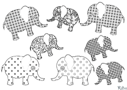 elefant Pàgines Per Pintar Imprimibles